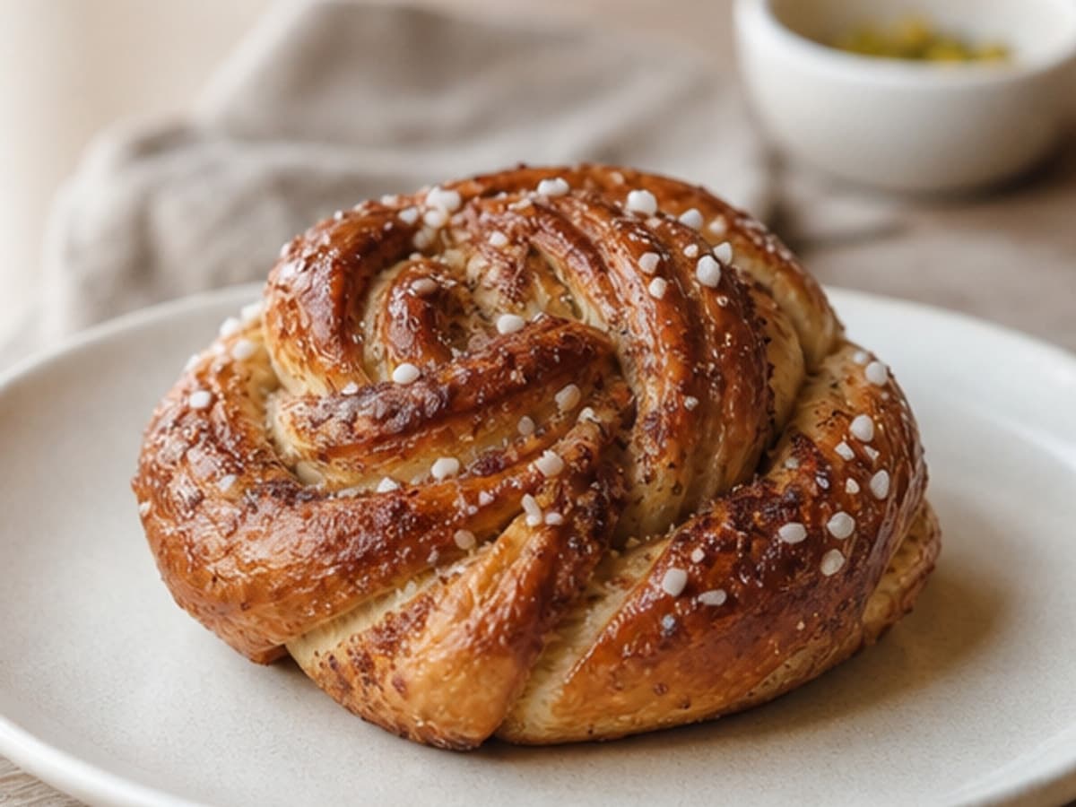 Cinnamon Cardamom Bun