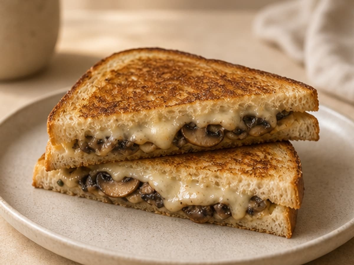 Three-Cheese Toastie