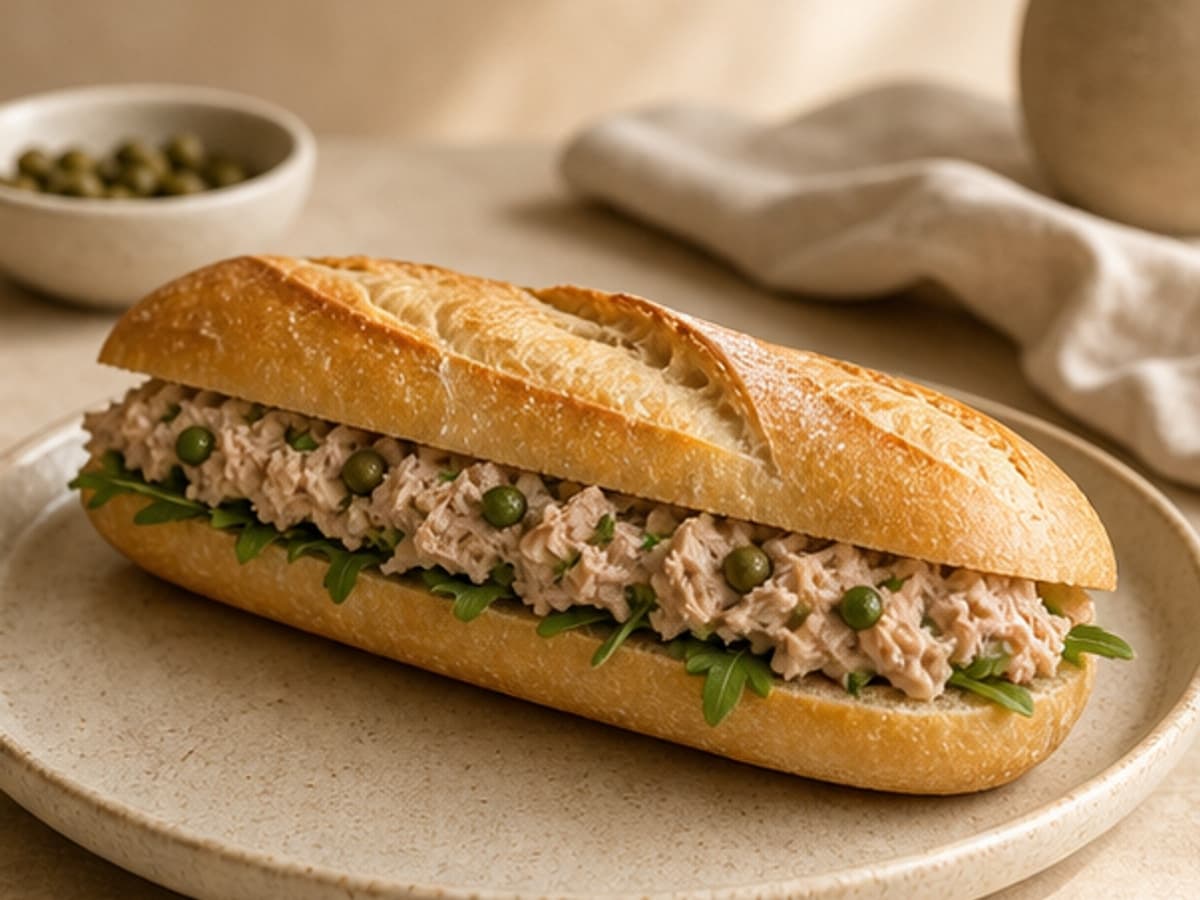 Tuna Caper Baguette