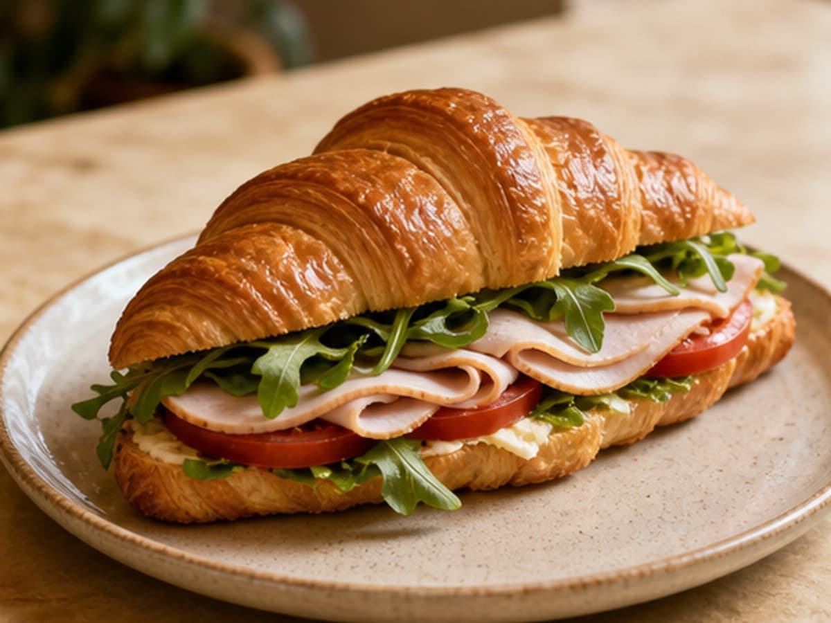 Turkey Croissant Sandwich