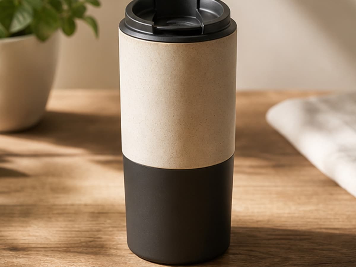 Ceramic-Lined Travel Tumbler