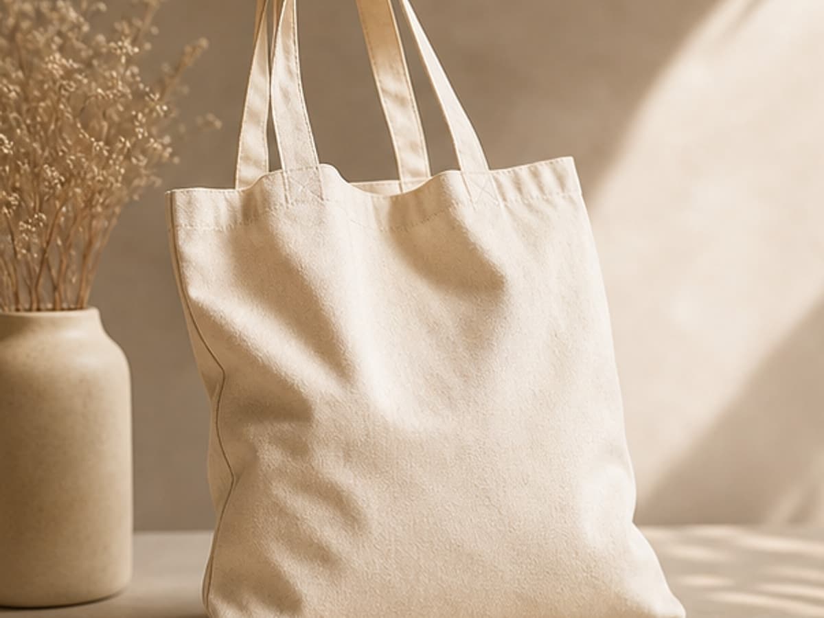 Natural Canvas Tote